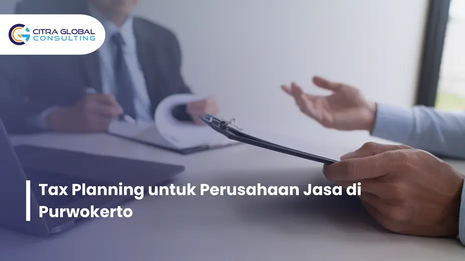 tax planning perusahaan jasa Purwokerto